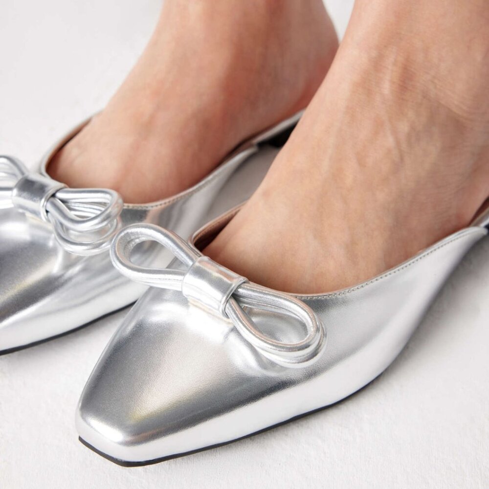 Silver Mules "NEW" - Picture 16 of 16